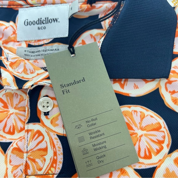 NWT Men's Regular Fit Short Sleeve
Performance Polo Shirt - Goodfellow Size S - Picture 11 of 13